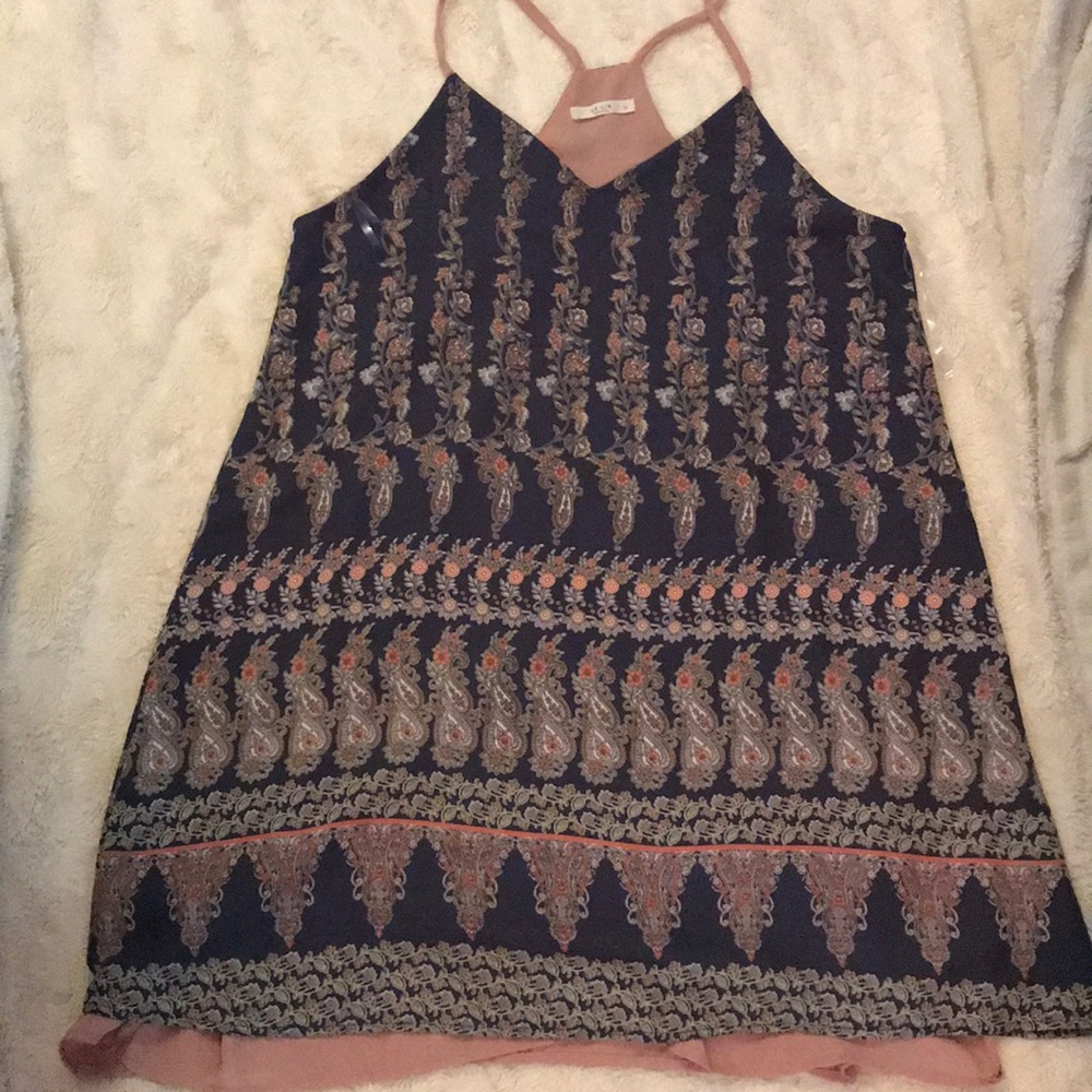 Printed sun dress
